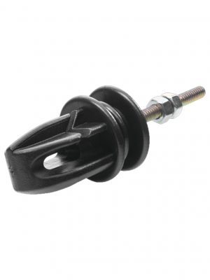 YONUSA AP401 - Aislador 3 en 1 realiza funcion de aislador Paso, esquina y tensor para cercos electricos / Resistente a la corrosión / Resistencia de tensión de 70 a 120  Kgs - Image 2