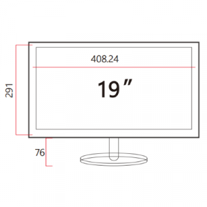 ZKTECO ZD192KSB - Monitor LED HD de 19 pulgadas / Operación 24/7 Ideal para Seguridad/ Resolución 1440 x 900 / 1 Entrada de video HDMI y 1 VGA / Ángulo de Visión Horizontal 170° / Soporte VESA / Incluye Cable HDMI / Sin Altavoces #HD1 #MCI2 - Image 2