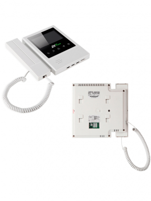 ZKTECO VDP04B4 Kit - Kit de Videoportero Analógico / Monitor de 4.3 Pulgadas / Frente de Calle con cámara de 1 MP / Ángulo de Visión 80° / Conexión hasta 4 monitores - Image 4