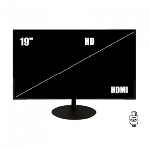 ZKTECO ZD192KSB - Monitor LED HD de 19 pulgadas / Operación 24/7 Ideal para Seguridad/ Resolución 1440 x 900 / 1 Entrada de video HDMI y 1 VGA / Ángulo de Visión Horizontal 170° / Soporte VESA / Incluye Cable HDMI / Sin Altavoces #HD1 #MCI2 - Image 4