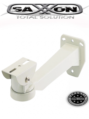 SAXXON BRK06B - Soporte metalico de 9 pulgadas para gabinete en exterior / Color blanco - Image 1