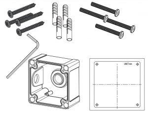 VIVOTEK AM-719_V01 - Caja de conexiones para exterior, compatible con montaje en pared o cualquier superficie plana - Image 2
