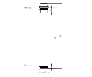 VIVOTEK AM117 - Brazo tubular para montaje de 40 cm - Image 3
