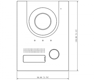 DAHUA VTO2202F-P - Frente de Calle para Videoportero IP/ Metálico/ Cámara de 2 Megapíxeles con 160 Grados de Apertura/ Protección IK07/ Exterior IP65/ Visión Nocturna/ PoE/ Indicador de Voz/ Apertura de Chapa/  #SMBEntradaVehicular - Image 4