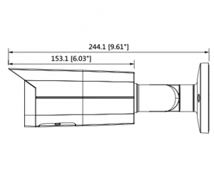 DAHUA IPC-HFW5241TN-AS-LED-0280B - Cámara IP Bullet Resolución de 2 MP/ Lente 2.8 mm/ ∢ 106°/ IR 50 mts/ IA WizMind/ Detección Facial/ Protección Perimetral/ Conteo de Personas/ Starlight/ PoE/ WDR/ H.265/ IP67/ E&S Alarma/ E&S Audio/ - Image 2