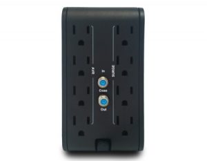 CDP R2C-AVR1008 - Regulador de 1KVA / 500W con 8 terminales de salida: 4 con protección de sobretensión y 4 con protección AVR, incluyendo protección de línea datos #CDPDL #PROMOCDP - Image 4