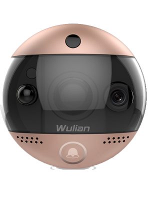 WULIAN DOORGUARDIAN - Video Portero y Mirilla Inteligente/  Zigbee  / Envia Notificaciones de Llamado a su Puerta a traves de App/ Si Vincula con Cerradura Wulian puede Aperturar de forma Remota - Image 1