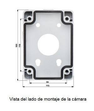 DAHUA PFA120 - Caja de conexiones para camaras PTZ compatible con PFB303W / PFB300S / PFB310W / PFB306W / PFB305W / PFW1 - Image 2