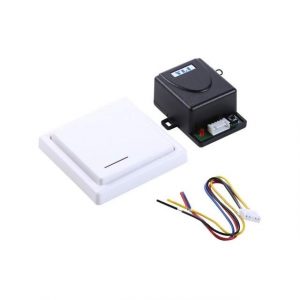 YLI WBK400RC - Botón inalámbrico de pared con relevador para control de acceso - Image 2