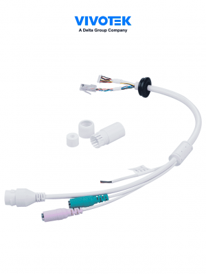VIVOTEK AO-015 - Cable de conexiones I/O y Audio para camaras domo exteriores modelos:  FD9399-EHV, FD9399-EHTV, FD9389-EHV-V3, FD9389-EHTV-V3, MA9311-EHTV, MA9312-EHTV - Image 1