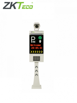 ZKTECO LPRS1000 - Cámara de Reconocimiento Placas Para Control De Acceso Vehicular / Conexión TCP/IP / Pantalla LCD / Luces LED / Un Carril / Semáforo e Indicadores Audibles / Requiere Licencia de Estacionamiento Biosecurity - Image 1