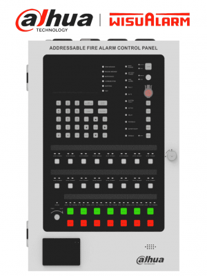 DAHUA DHI-HY-1025 - Panel de Detección de Incendio Direccionable, 500 dispositivos, Cuenta con Impresora, Pantalla LCD 4.3" (480x272), Protección contra cortocircuito, circuito abierto y sobrecorriente, Largo Historial de Eventos #LoNuevo #Wisualarm - Image 1