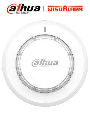 DAHUA WISUALARM DHI-HY-C136 - Detector convencional de Calor de 2 hilos, Detección de calor sensible, Hasta 150 m² de cobertura, Instalación hasta 4 metros de altura, Resistente a la corrosión #LoNuevo #Wisualarm - Image 1