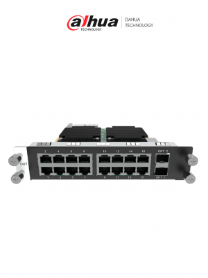 H_16xRJ45+2xFiber sending card NOVASTAR/Tarjeta de 16 puertos RJ45/2 Puertos STP/Hasta 650,000 píxeles por puerto a 8 bits/Diseñada para integrarse con los controladores H2, H5, H9 y H15 de NovaStar - Image 1