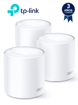 TP-LINK DECO X20 (3-Pack) - Sistema Wi-Fi 6 Mesh AX1800 , velocidad de hasta 1,800 Mbps, 1,201 Mbps en 5 GHz y 574 Mbps en 2.4 GHz , OFDMA y MU-MIMO , Red unificada , TP-Link HomeCare. - Image 1