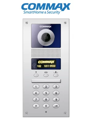 COMMAX DRCGUC - Frente de calle para solución de videoporteros para apartamentos, soporta hasta 300 monitores de la marca Commax, cuenta con función de apertura de puerta, compatible con estación de guardia/ #Modum - Image 1