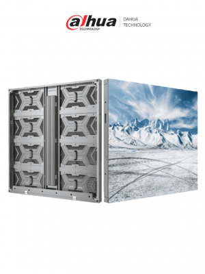 DAHUA DHI-PHGOA6-FC -Gabinete LED Pitch 6 mm/ SMD/ Gabinete de Aluminio 1x1 Metro Ligero y Delgado/ Resolución 160x160/ Mantenimiento Frontal y Trasero/ IP65/ Ahorro de Energía/ #LoNuevo #DIS - Image 1