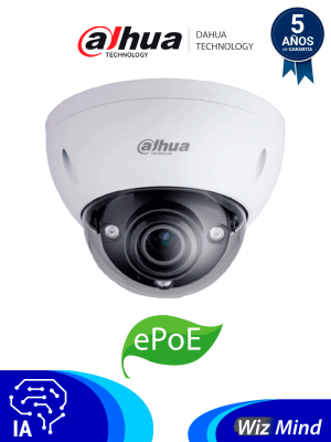 DAHUA IPC-HDBW5231EN-ZE-HDMI - Cámara IP Domo Antivandálica Resolución de 2 MP/ Lente Mot. 2.7 a 13.5mm/ ∢ 101°-31°/ IR 50 mts/ IA WizMind/ Det. Facial/ Prot. Perimetral/ Starlight/ ePoE/ WDR/ H.265/ IP67/ IK10/ E&S Alarma/ E&S Audio/ Salida HDMI #DDIP - Image 1