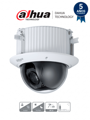 DAHUA DH-SD52C225-HC-LA - Cámara Domo PTZ de 2 Megapíxeles/ 1080p/ 25x de Zoom Óptico/ Montaje en Plafón o Techo Falso/ WDR Real 120dB/ Starlight/ Antivandálicaa IK10 / - Image 1
