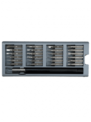 YUMBE - Set de Desarmador con 24 Puntas Intercambiables/ Mango Adaptador/ Medidas 16.6 x 6.7 cm/ #Vota - Image 8