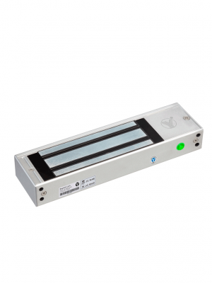 YLI YM750NTLED - Cerradura Magnética 750 kg o 1500 Lb de Fuerza de Sujeción / Indicador Led / Uso Interior / Retardo de tiempo / Voltaje Dual 12v/24 VDC / Compatible con Soporte MBK750ZL - Image 3