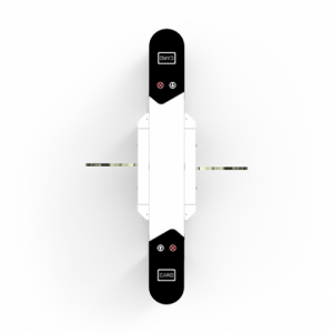 ZKTECO FBL6200PRO- Barrera Central Tipo Flap Bidireccional / Acero SUS304 / Aletas de Acrílico / Infrarrojos / Indicadores Led / Carril 60 cm / 110V / 30 Personas x Min  / 5 millones de Ciclos / Exterior Protegido / No cuenta con Lectores y Panel - Image 4
