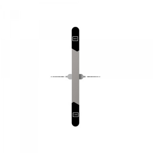 ZKTECO SBTL8200 - Barrera Peatonal Central Bidireccional / 30 Personas x Min. / Acero SUS304 / Aletas de Acrílico Personalizables / Ancho de Carril 66 cm / Infrarrojos de Seguridad / 110V / Interior / No cuenta con Lectores y Panel - Image 2