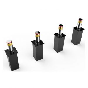 ZKTECO BOL1219A - Bolardo Automático con Iluminación de Alta Calidad para Acceso Vehicular / Tiempo de apertura-cierre de 3 segundos /Luces LED / Acero Inoxidable / IP68 / 130Kg de Peso / Requiere Gabinete  ZTA150003 Bollards Control Box - Image 5