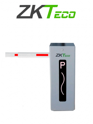 ZKTECO CMP200R - Barrera Vehicular Derecha / Brazo Telescópico de 2.6 hasta 4.5 metros / 3 Seg. / Dirección Ajustable (a Izquierda) / Gabinete con Luz Led Indicador de estado / Sistema Inteligente anti-impacto/ Incluye 2 controles remotos - Image 1