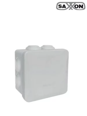 SAXXON CE808045CH - Caja de conexiones con 7 entradas / Termoplástico / Dimensiones 85 x 85 x 45 mm (Ancho x Alto x Fondo) / IP55 - Image 1