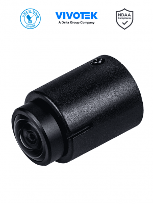 VIVOTEK CU9183-H - Lente cilindrico tipo Fisheye, 5 Megapixeles, WDR PRO, Lente fijo 1.22mm, Cable de 5 metros - Image 1