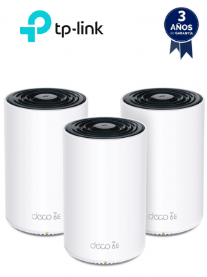 TP-LINK Deco M4(3-pack)- Sistema Wi-Fi Mesh AC1200 (3 Pack)  SPEED: 300 Mbps at 2.4 GHz + 867 Mbps at 5 GHz , SEPC: 2× Internal Antennas, 2× 10/100 Mbps Ports (WAN/LAN auto-sensing)  (100 Dispositivos) - Image 1