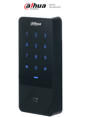 DAHUA DHI-ASI1201E-D-V1 Control de Acceso Independiente con teclado touch y tarjetas ID / 30,000 Usuarios / 60,000 Registros  / TCP / IP /  Soporta lectora esclavo Wiegand y RS-485 / Uso Exterior IP66/ Salida de voltaje 12v 1A / DSS Pro #ASE - Image 1