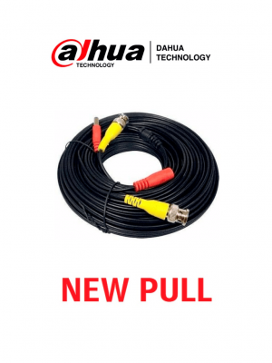 DAHUA CABLEKIT - Cable Siames de 20 Metros Con conectores para Camaras/ Conector BNC y de Energía/ New Pull Sin Caja #NEWP - Image 1