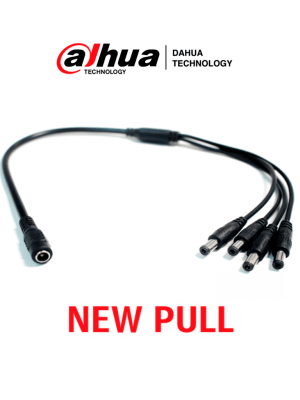 DAHUA PULPOKIT - Divisor de Energía para Camaras / 1 Entrada Hembra/ 4 Salidas Macho/ New Pull (Nuevo sin Caja) #NEWP - Image 1