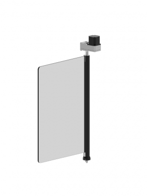 ZKTECO SATURNS1200 - Barrera Peatonal Central Abatible / Acero SPCC laminado en frío / Hasta 3 millones de ciclos / Vidrio templado 2.5D / Requiere barrera Saturn-S1000 #NEWZK1 - Image 6