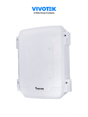 VIVOTEK AT-CAB-001 - Gabinete para proteccion de dispositivos y conexiones para exterior, IP66, IK10, Antivandalico, color blanco #PTZ - Image 1