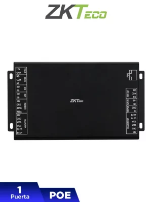 ZKTECO DE10 - Unidad de Control de acceso para controlar 1 puerta por medio de PoE  /  Compatible con panel InbioPC800 /  #NEWZK1 - Image 1