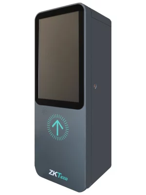 ZKTECO BG-LCD100L/R (4m) - Barrera Vehicular con Brazo Recto 4m, Pantalla LCD TFT 21.5", Software ZKBioMedia para Publicidad Motor Brushless, Velocidad Ajustable 0.6s~3s, Configuración mediante App ZKEasyGo vía Wi-Fi Local #ZKB #HD8 - Image 4
