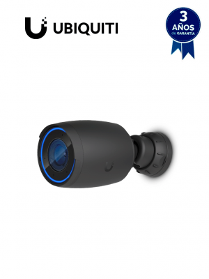 UBIQUITI UVC-AI-PRO - Cámara 4K, Zoom óptico 3X, IA avanzada: detecta personas, lee matrículas , IR 25 metros , microfono integrado, audio bidireccional , Exterior/Interior, POE+ (Color Negro). - Image 1