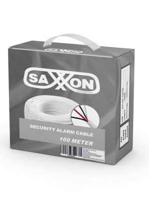 SAXXON OWAC2100J - Cable de alarma / 2 Conductores / CCA/ Calibre 22 AWG / 100 Metros / Recomendable para control de acceso / Videoportero / Audio / Reforzado - Image 3