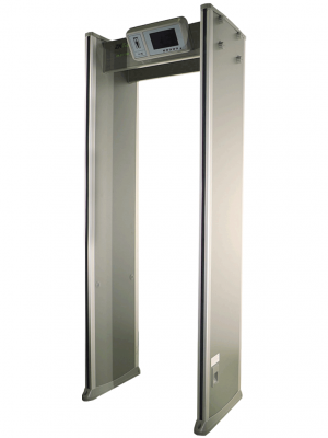 ZKTECO D3180 - Arco detector de metales con 18 zonas de detección, pantalla LCD de 7", 500 niveles de sensibilidad por zona, contador de alarmas y personas, protección por contraseña, indicadores LED y material a prueba de fuego. - Image 2