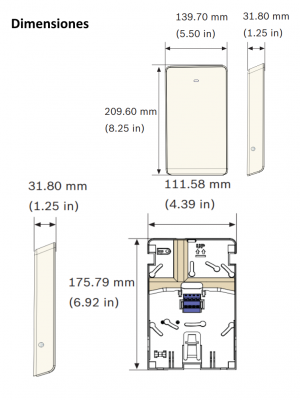 BOSCH I_B810 - Receptor inalambrico RADION / Senal RF / Soporta supervision de 504 puntos inalambricos - Image 3
