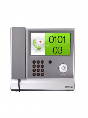 COMMAX JNS70MN - Unidad de intercomunicación por voz para sistema de llamado de enfermería / Identificación de habitación y número de cama / Interconexión con JNSPSM a 4 hilos - Image 3