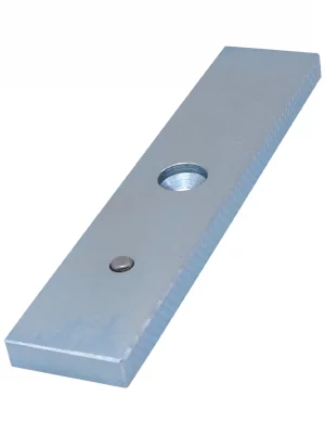 ZKTECO LM200LED - Cerradura Magnética para Uso Interior, Fuerza de Sujeción 200kg, 12/24 VCC, Fail Safe, Compatible con Puertas de Madera, Vidrio y Metálicas - Image 3