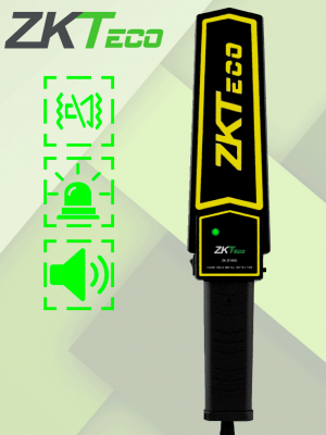 ZKTECO D100S - Detector portátil con batería de litio, alarma configurable y 75 decibeles de intensidad. Ideal para seguridad, fábricas y educación. - Image 1