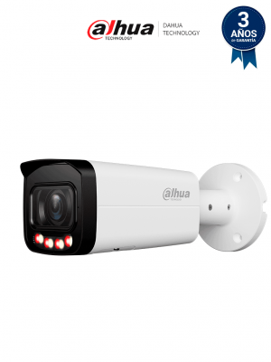 DAHUA DH-IPC-HFW3849T-ZAS-IL Cámara IP Bullet 4K de 8 MP/ lente motorizado 2.7-13.5 mm/ AcuPick/ Wizsense/ SMD 4.0. / Iluminador Dual Inteligente/ Protección Perimetral/ AI SSA/ IR 60m/ dual light/  IP67/ WDR/ - Image 1