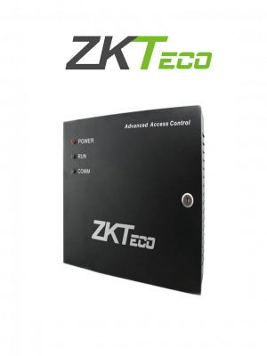 ZKTECO GABMET - Gabinete Metálico para Paneles ZKTECO/ Compatible con Paneles de Control de Acceso / Conexión para Batería de Respaldo (no incluye fuente de poder) - Image 1
