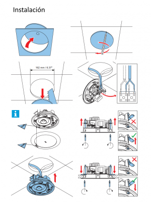 BOSCH M_LC4UC06E- Altavoz de Techo 6W / Gran Angular / Rejilla de ABS / Blanco - Image 2