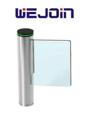 WEJOIN WJTBH301BL - Puerta de Cortesia Abatible Bidireccional 3 Millones de Ciclos, 25 - 35 Aperturas por Minuto Aleta de Acrílico, Compatible con Controles de Acceso - Image 1